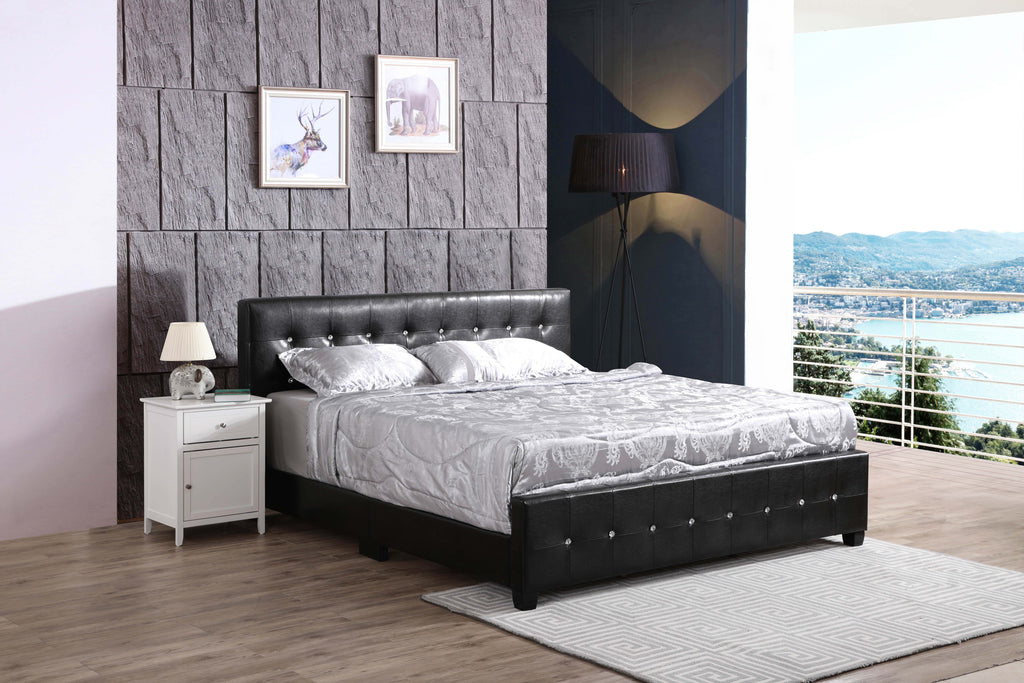 Diamond Upholstered Bed