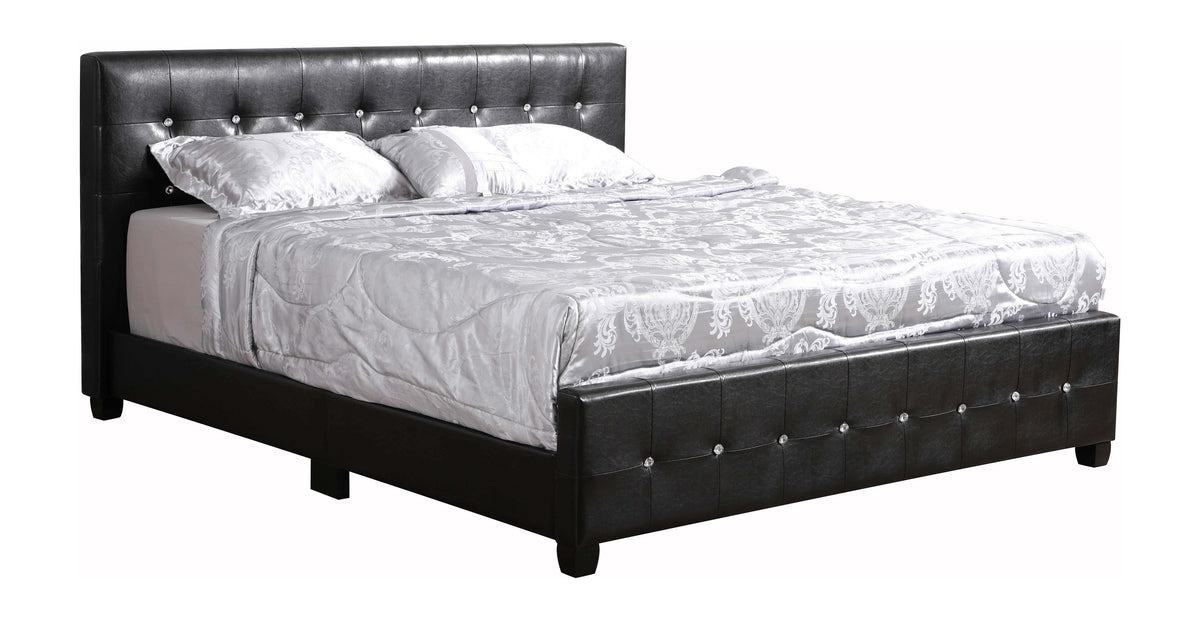 Diamond Upholstered Bed