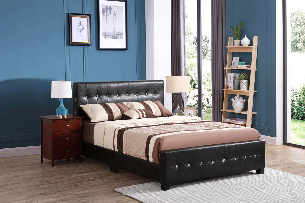 Diamond Upholstered Bed