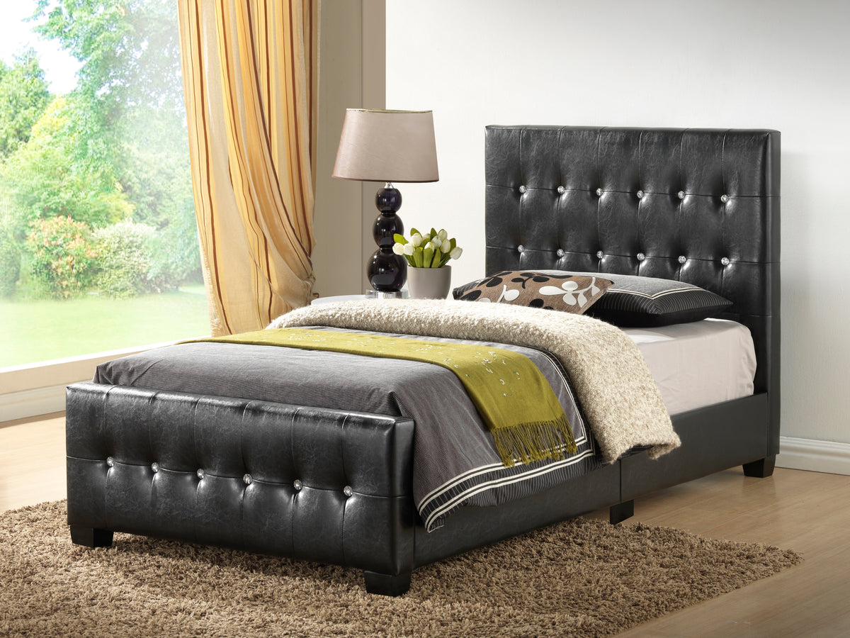 Diamond Upholstered Bed