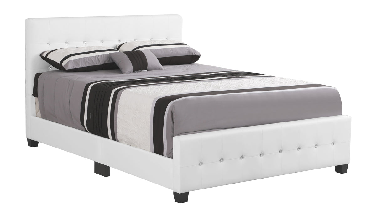 Diamond Upholstered Bed