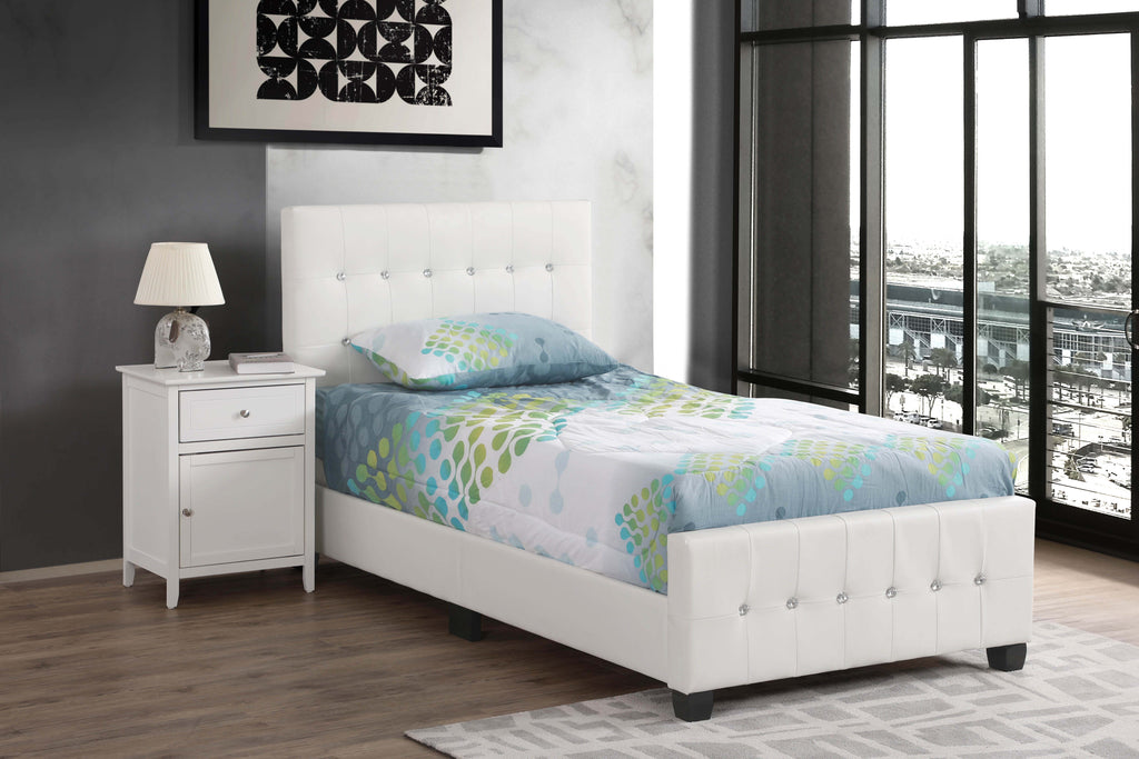 Diamond Upholstered Bed