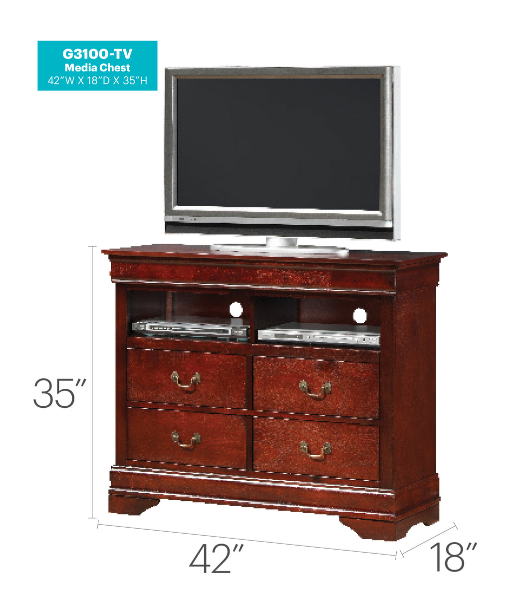 Louis Phillipe Media Chest