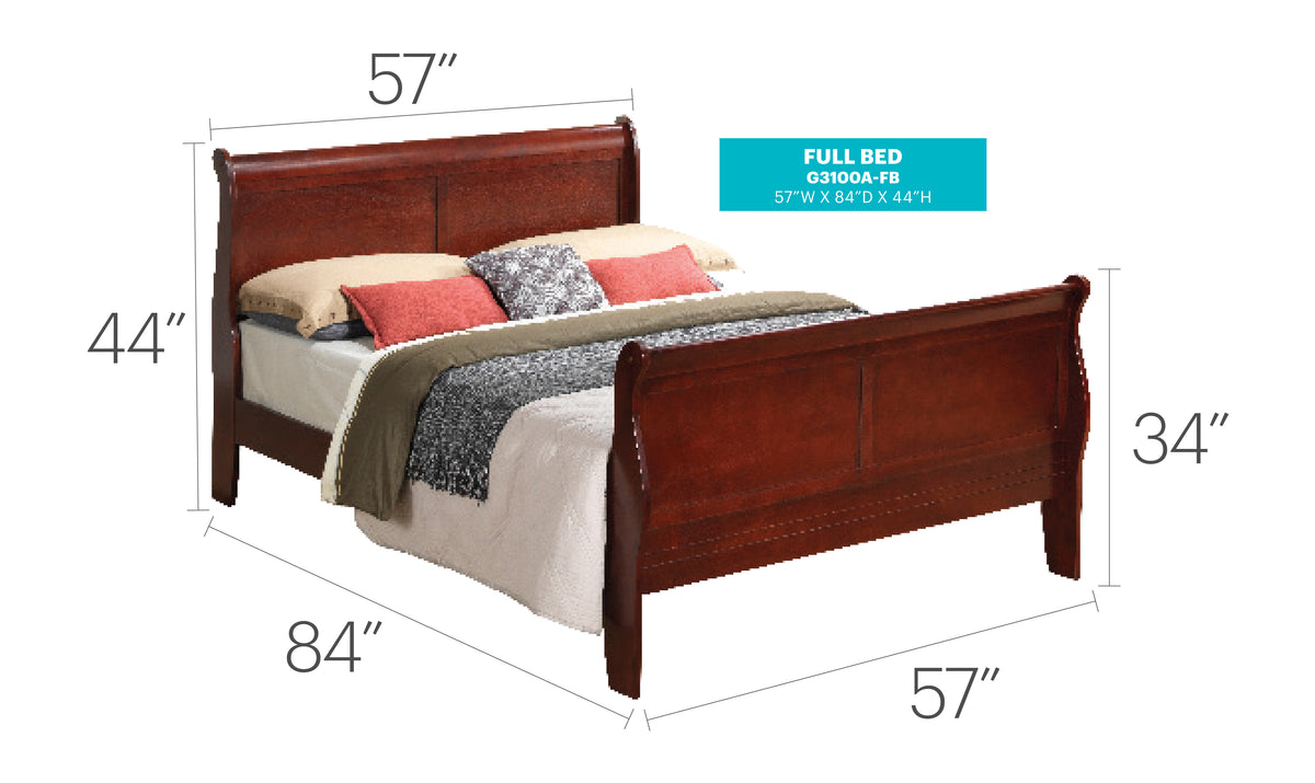 Louis Phillipe Bed