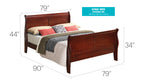 Louis Phillipe Bed