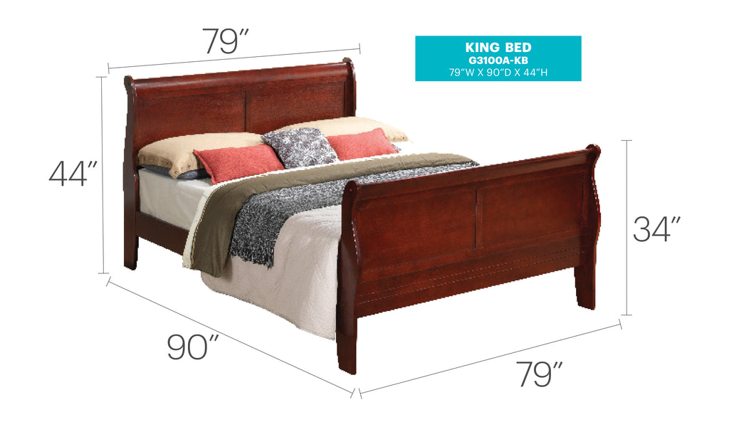 Louis Phillipe Bedroom Collection