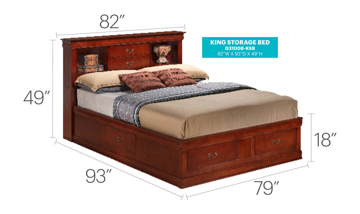 Louis Phillipe Bedroom Collection