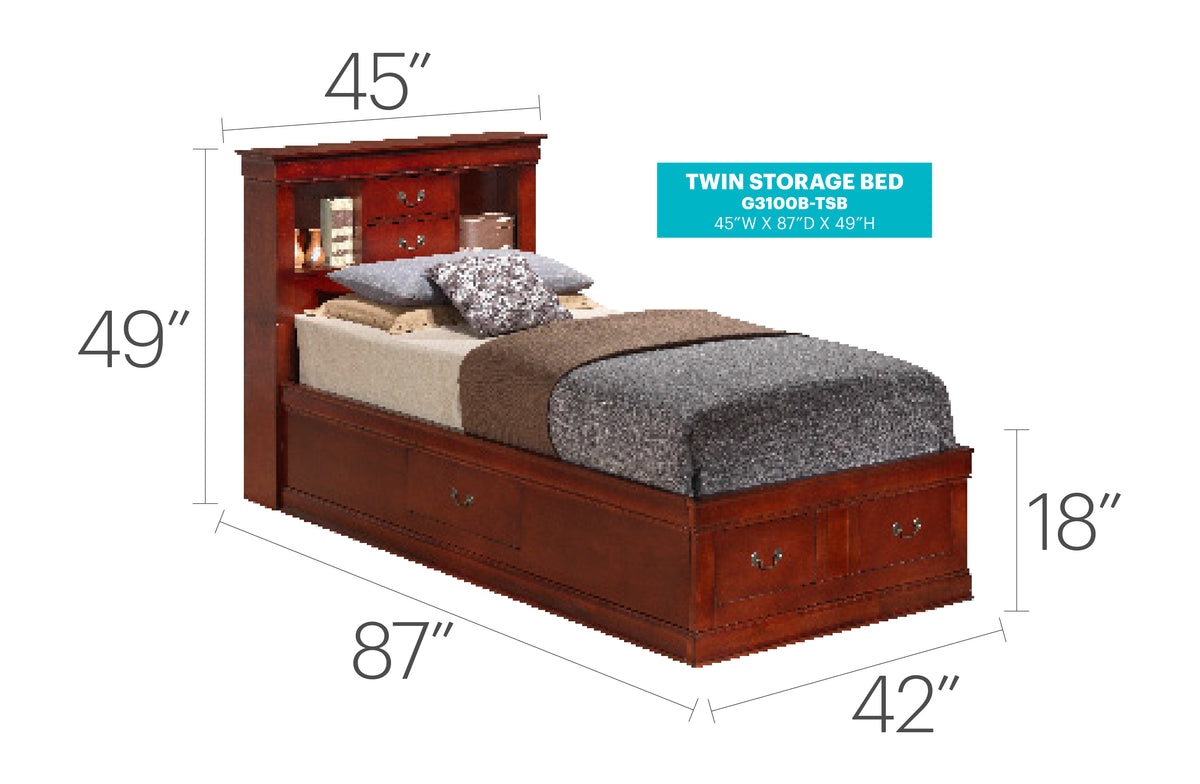 Louis Phillipe Bedroom Collection