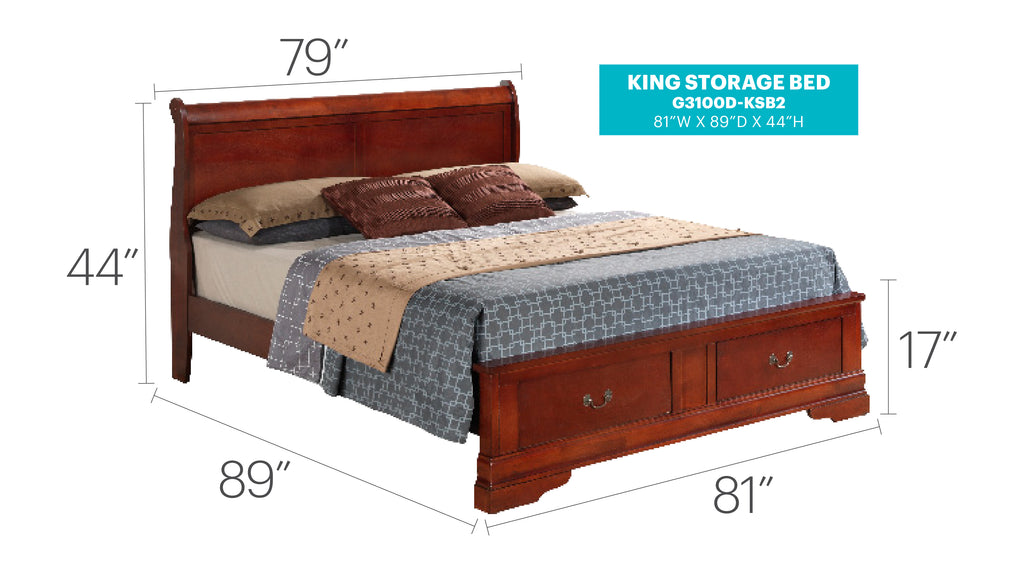 Louis Phillipe Bedroom Collection