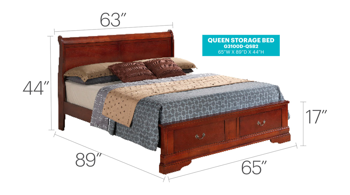 Louis Phillipe Bedroom Collection