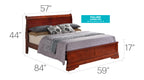 Louis Phillipe Bed