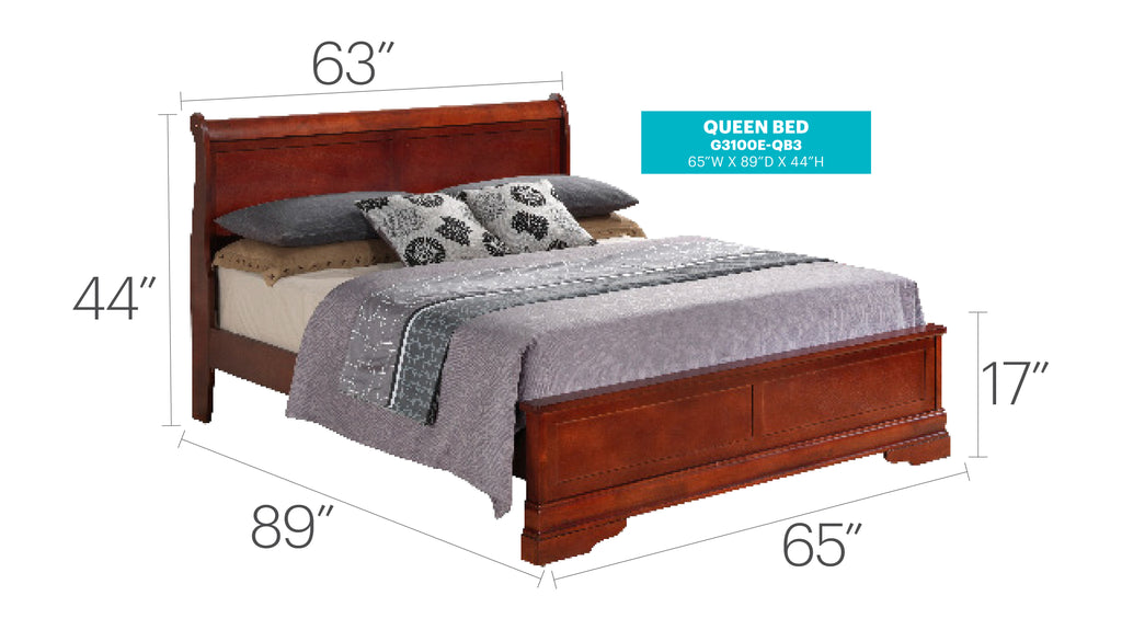Louis Phillipe Bed