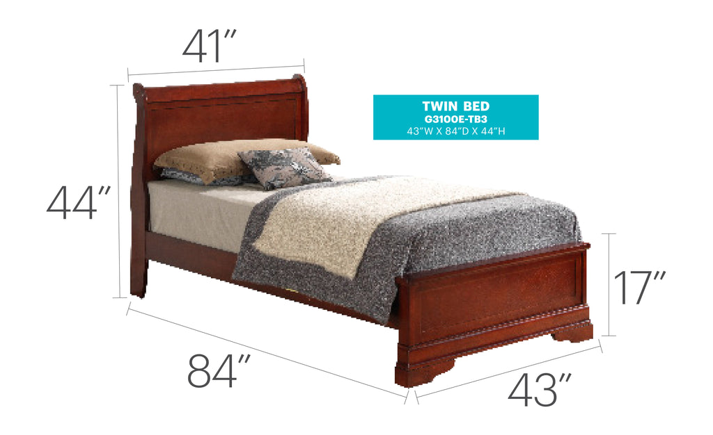 Louis Phillipe Bed