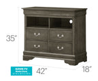 Louis Phillipe Media Chest