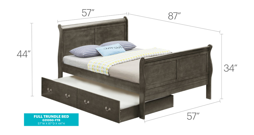 Louis Phillipe Bed