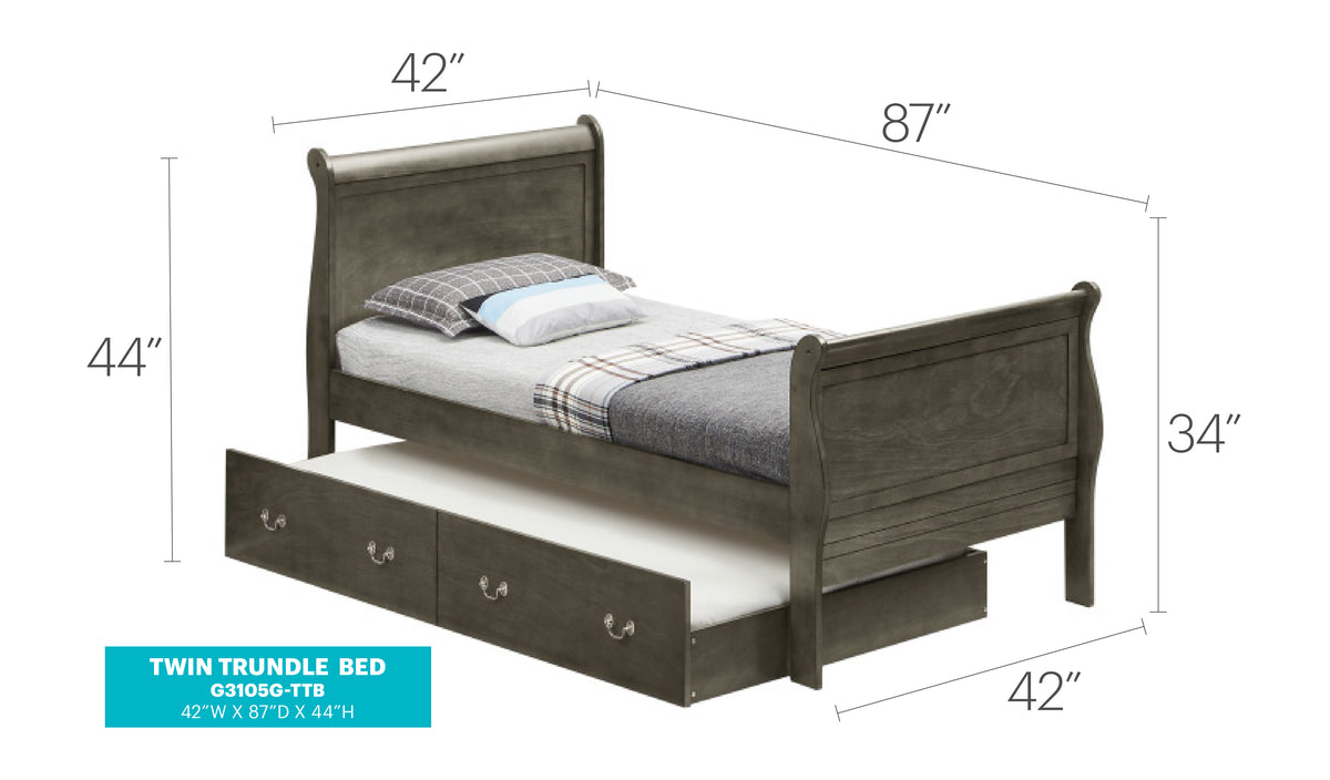 Louis Phillipe Bedroom Collection