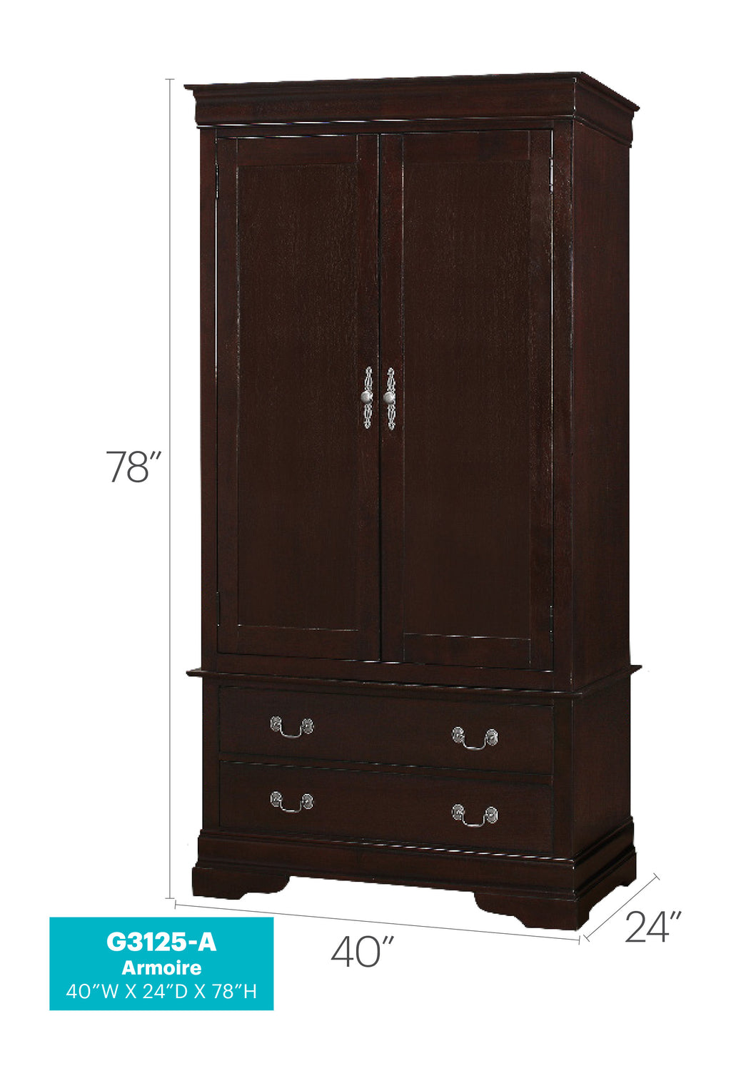 Louis Phillipe Armoire