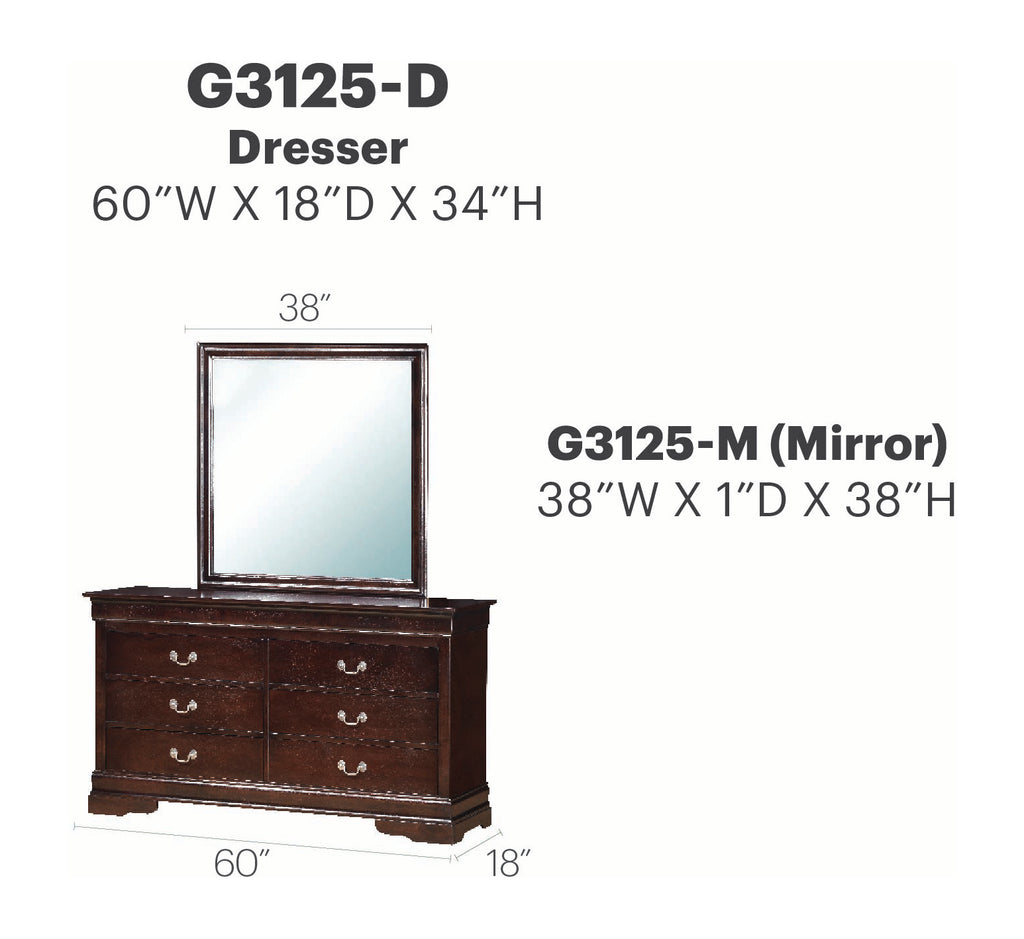 Louis Phillipe Bedroom Collection