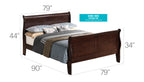 Louis Phillipe Bedroom Collection