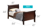 Louis Phillipe Bed