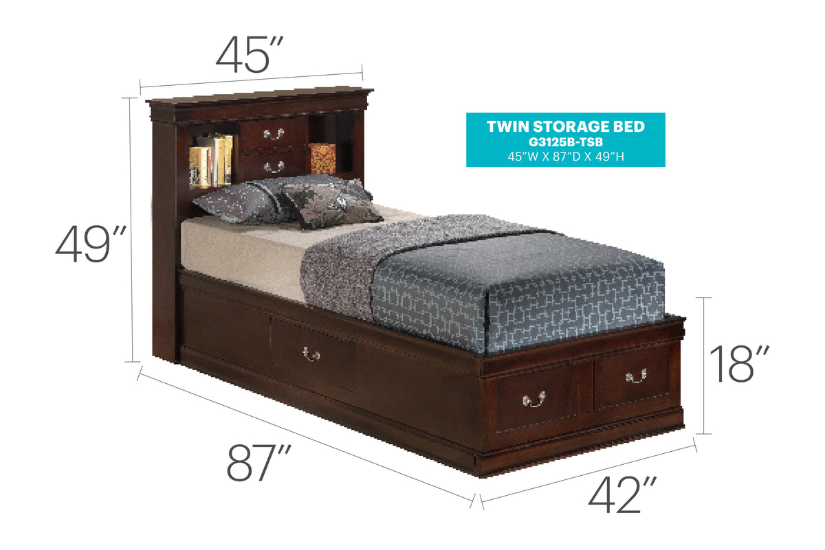 Louis Phillipe Bedroom Collection
