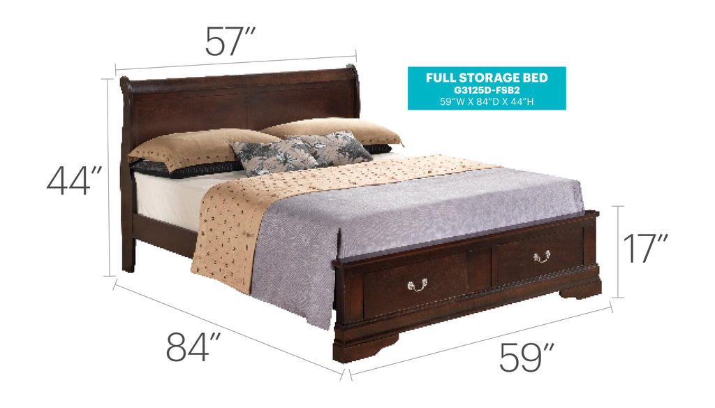Louis Phillipe Bed