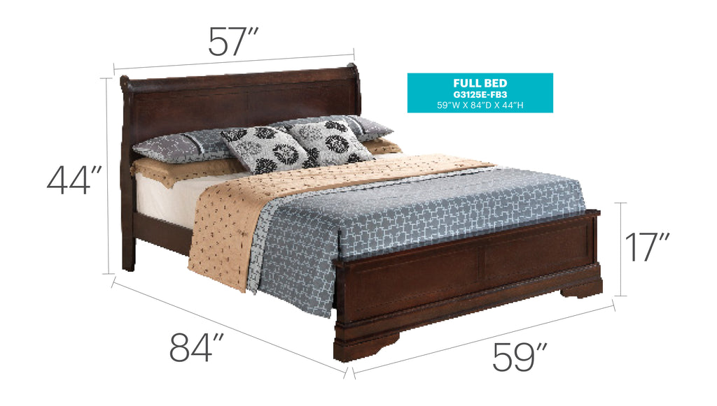 Louis Phillipe Bed
