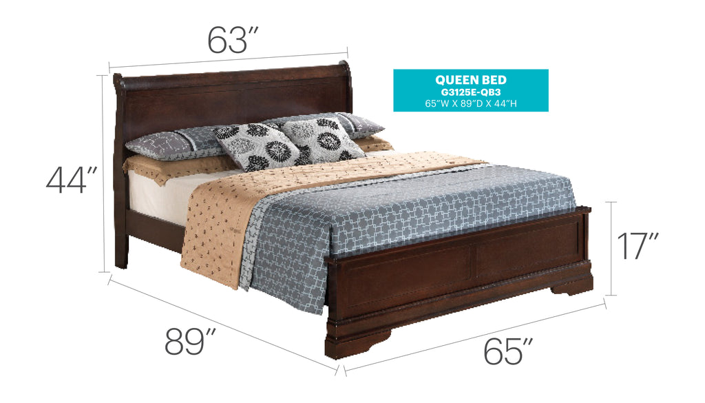 Louis Phillipe Bed