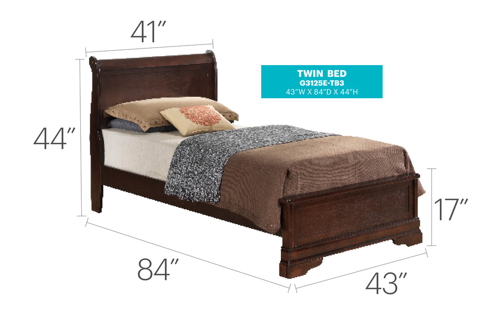 Louis Phillipe Bed