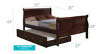 Louis Phillipe Bed