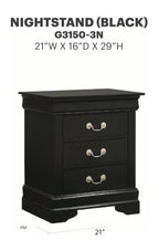 Louis Phillipe Nightstand