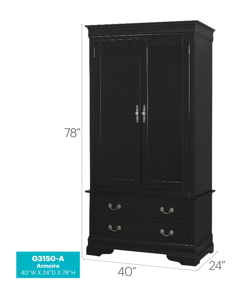 Louis Phillipe Armoire