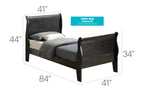 Louis Phillipe Bed