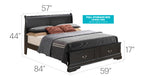 Louis Phillipe Bed