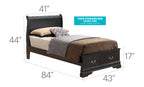 Louis Phillipe Bedroom Collection