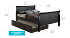 Louis Phillipe Bedroom Collection