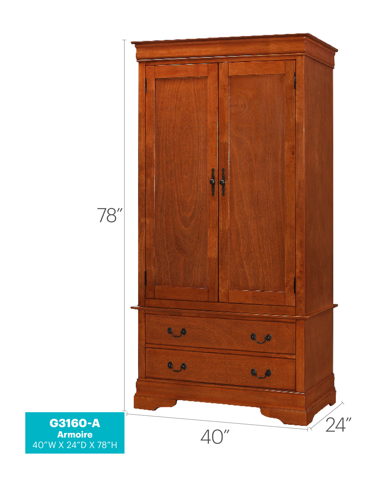 Louis Phillipe Armoire