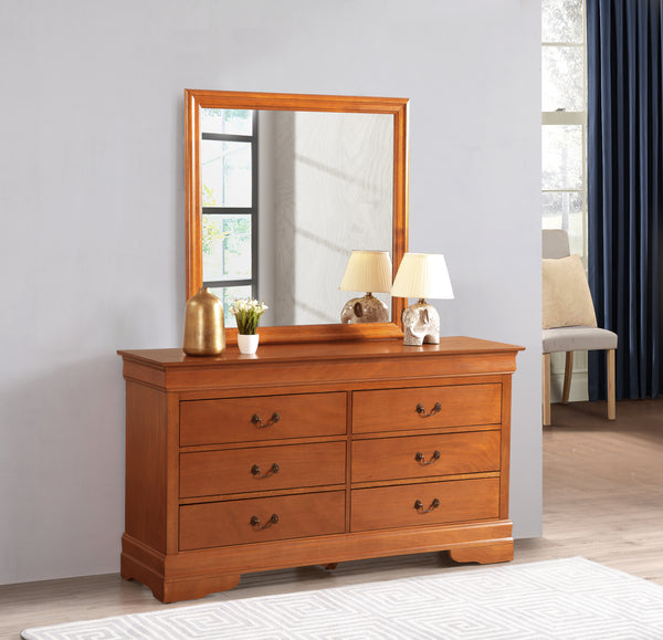 Louis Phillipe Dresser and Mirror