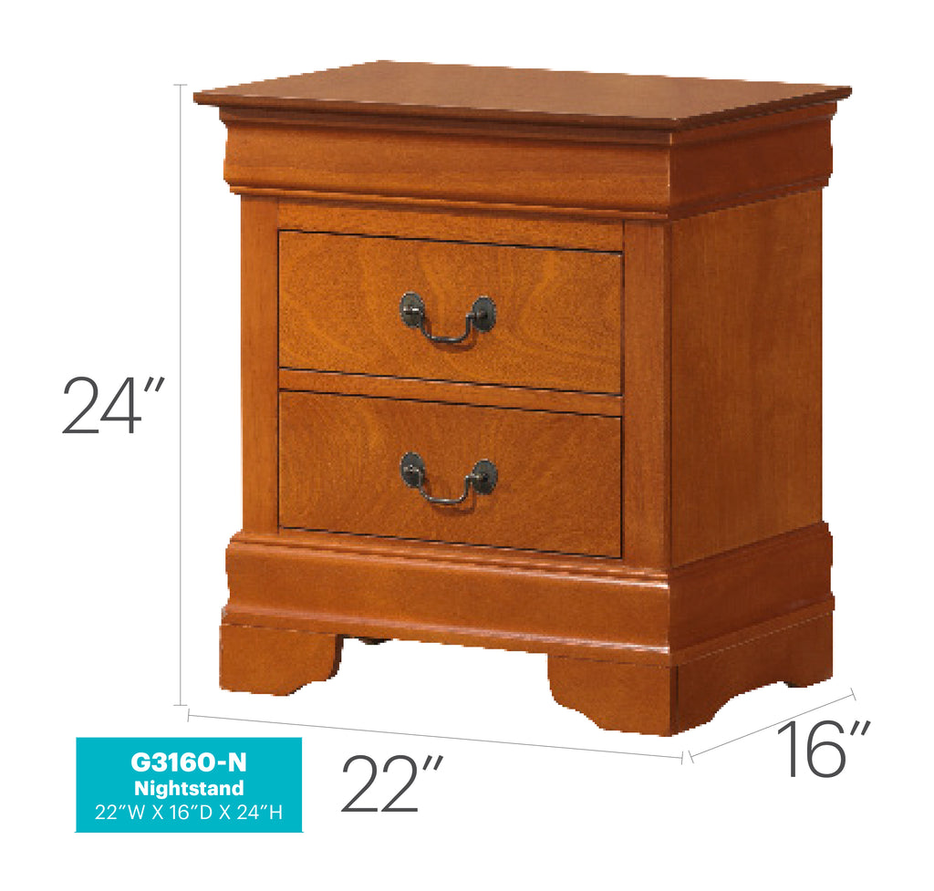 Louis Phillipe Nightstand