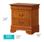 Louis Phillipe Nightstand