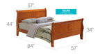 Louis Phillipe Bed