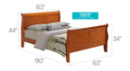 Louis Phillipe Bed