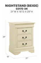 Louis Phillipe Nightstand