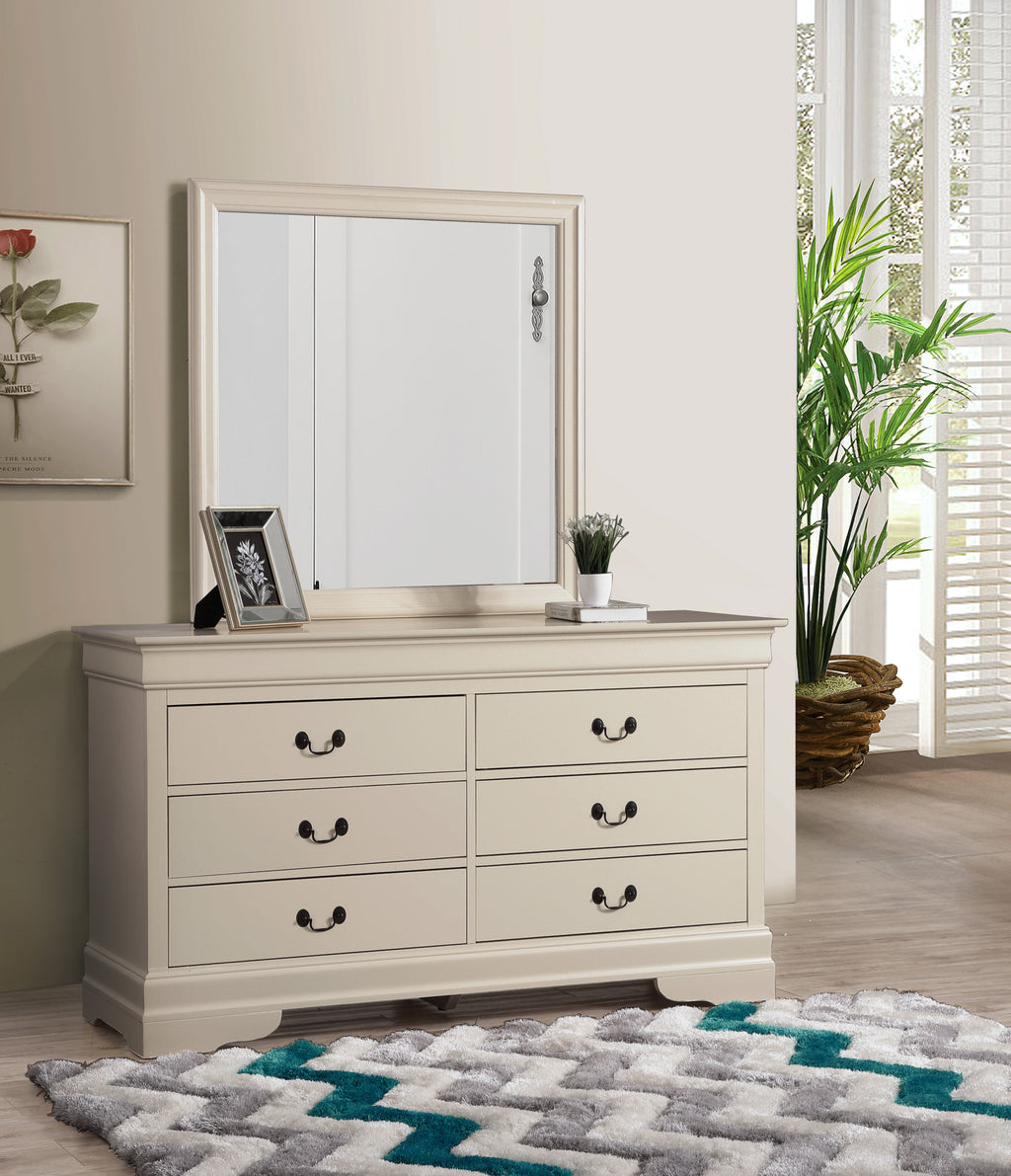 Louis Phillipe Dresser and Mirror