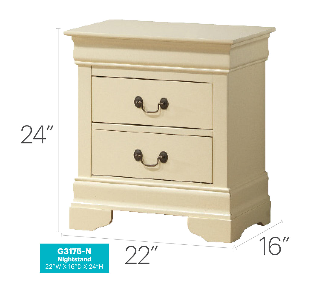 Louis Phillipe Nightstand