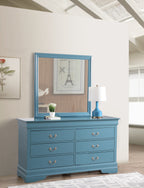 Louis Phillipe Dresser and Mirror