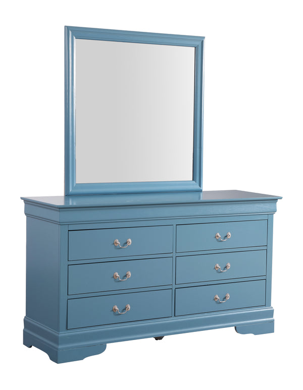 Louis Phillipe Dresser and Mirror