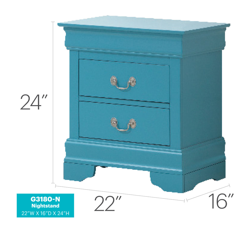 Louis Phillipe Nightstand