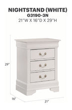Louis Phillipe Nightstand