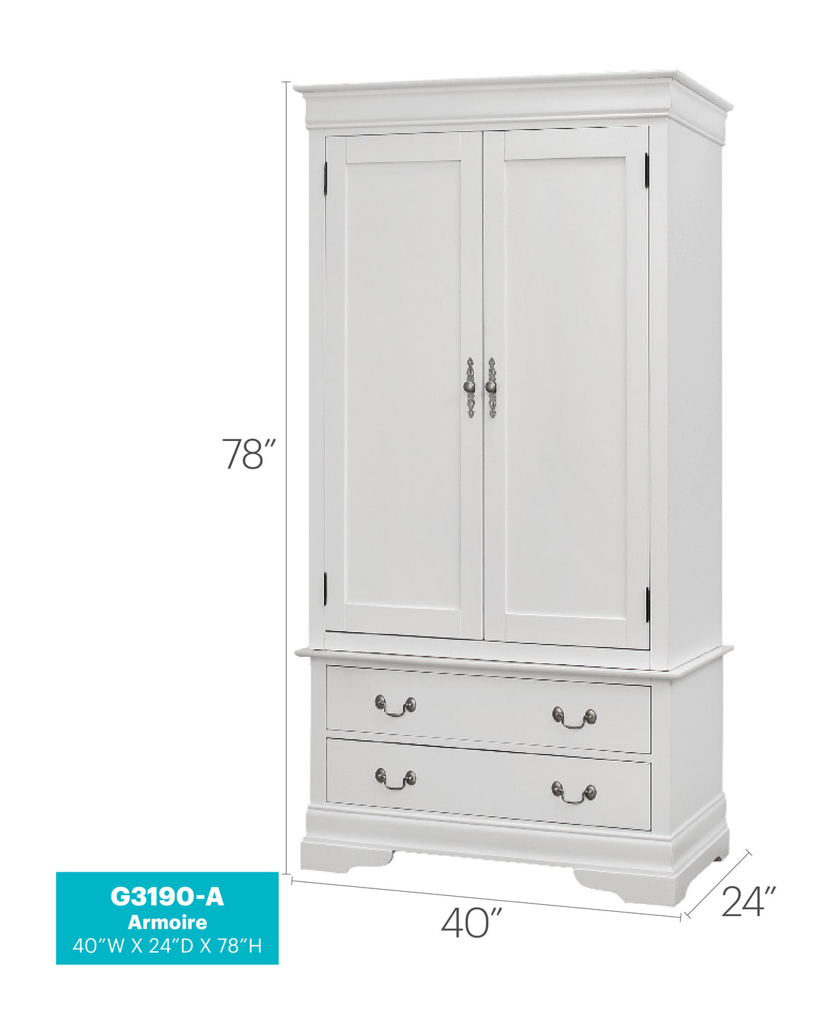Louis Phillipe Armoire